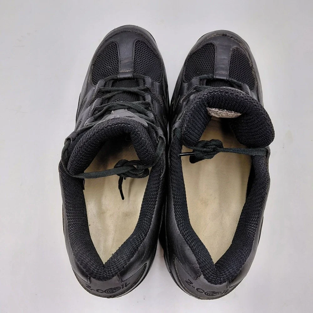 Z-Coil Mens 11 Orthopedic Shoes Freedom Comfort Black Leather Walking Spring